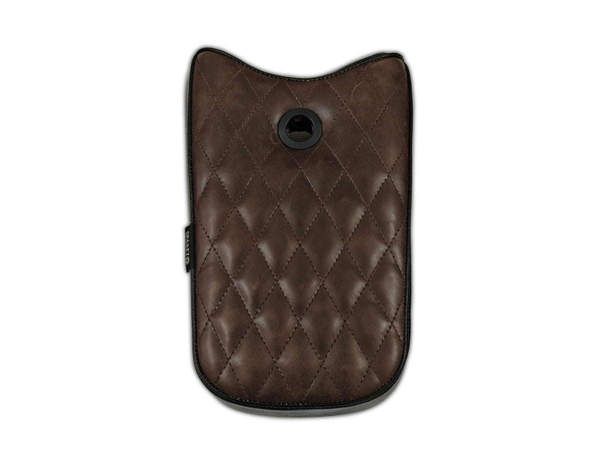 For Royal Enfield Shotgun 650 Genuine Leather Front & Rear Seat Black & Brown