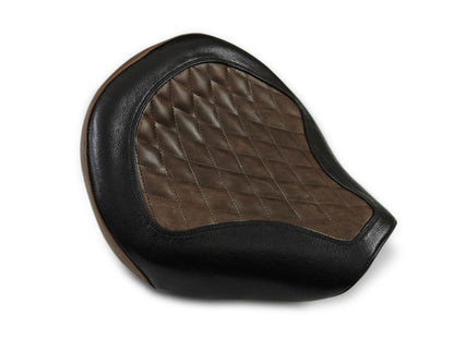 For Royal Enfield Shotgun 650 Genuine Leather Front & Rear Seat Black & Brown