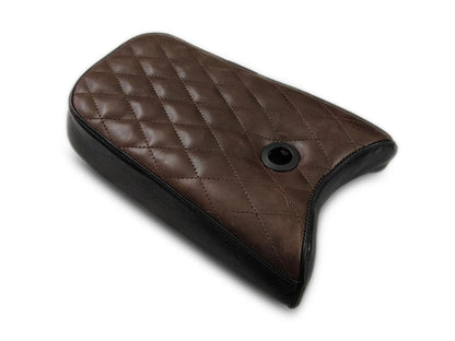 For Royal Enfield Shotgun 650 Genuine Leather Front & Rear Seat Black & Brown