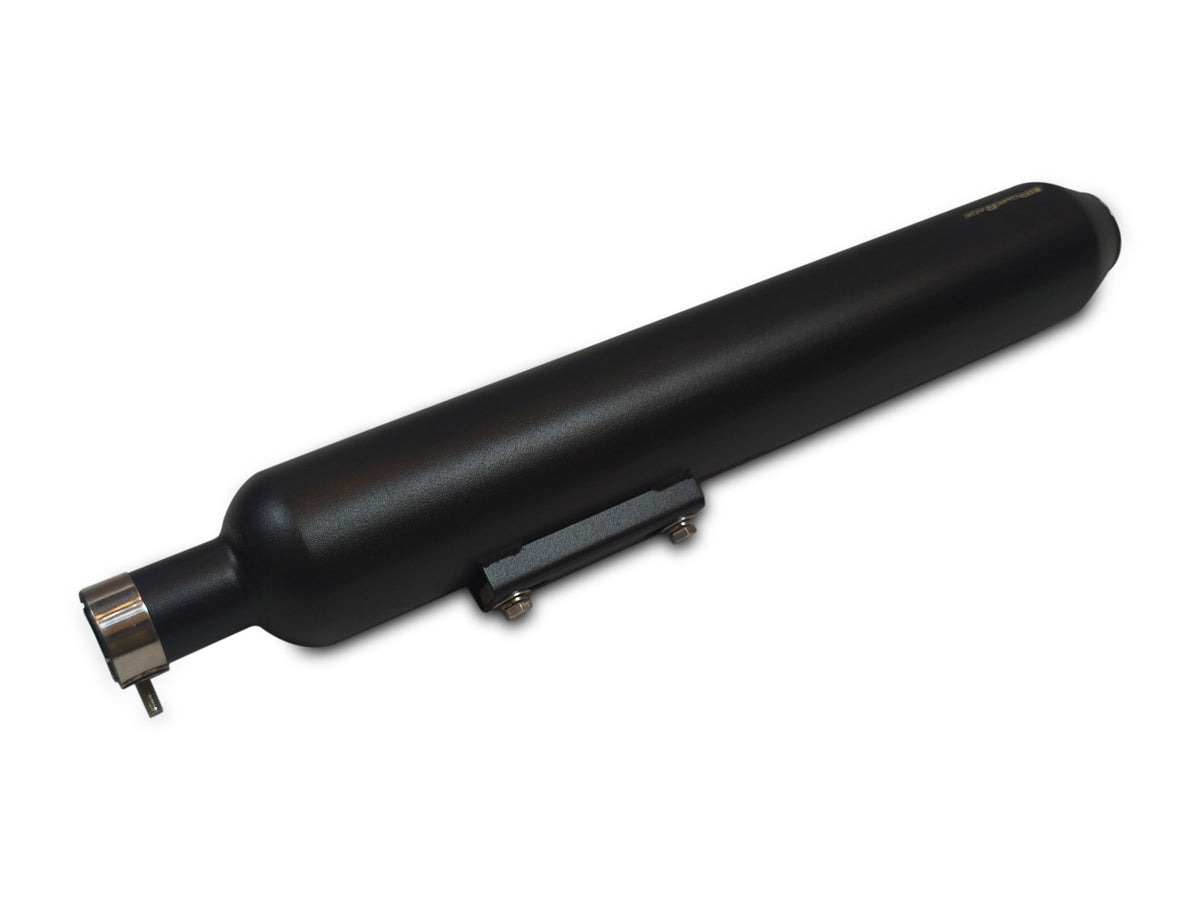 For Royal Enfield Meteor 350 Powerage Exhaust Silencer Black