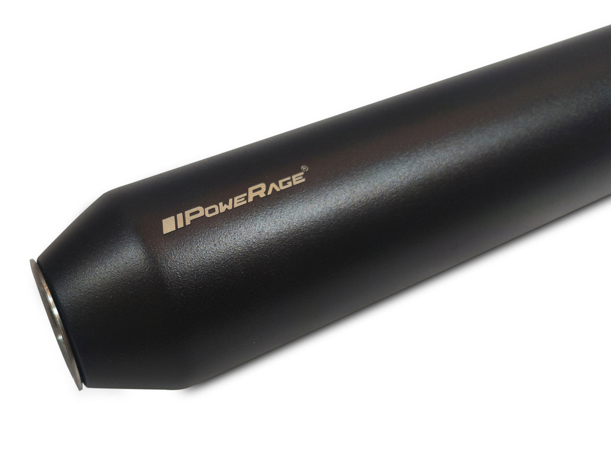 For Royal Enfield Meteor 350 Powerage Exhaust Silencer Black
