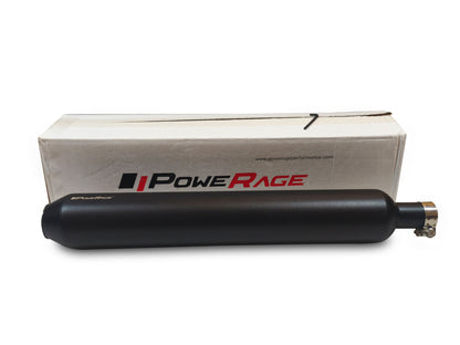 For Royal Enfield New Bullet 350 Powerage Exhaust Silencer Black