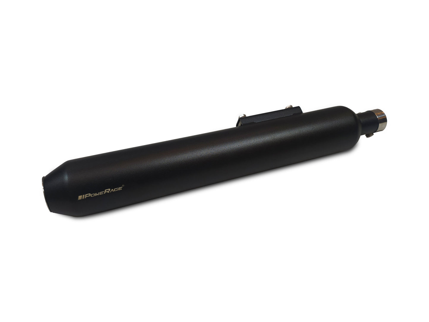 For Royal Enfield New Bullet 350 Powerage Exhaust Silencer Black