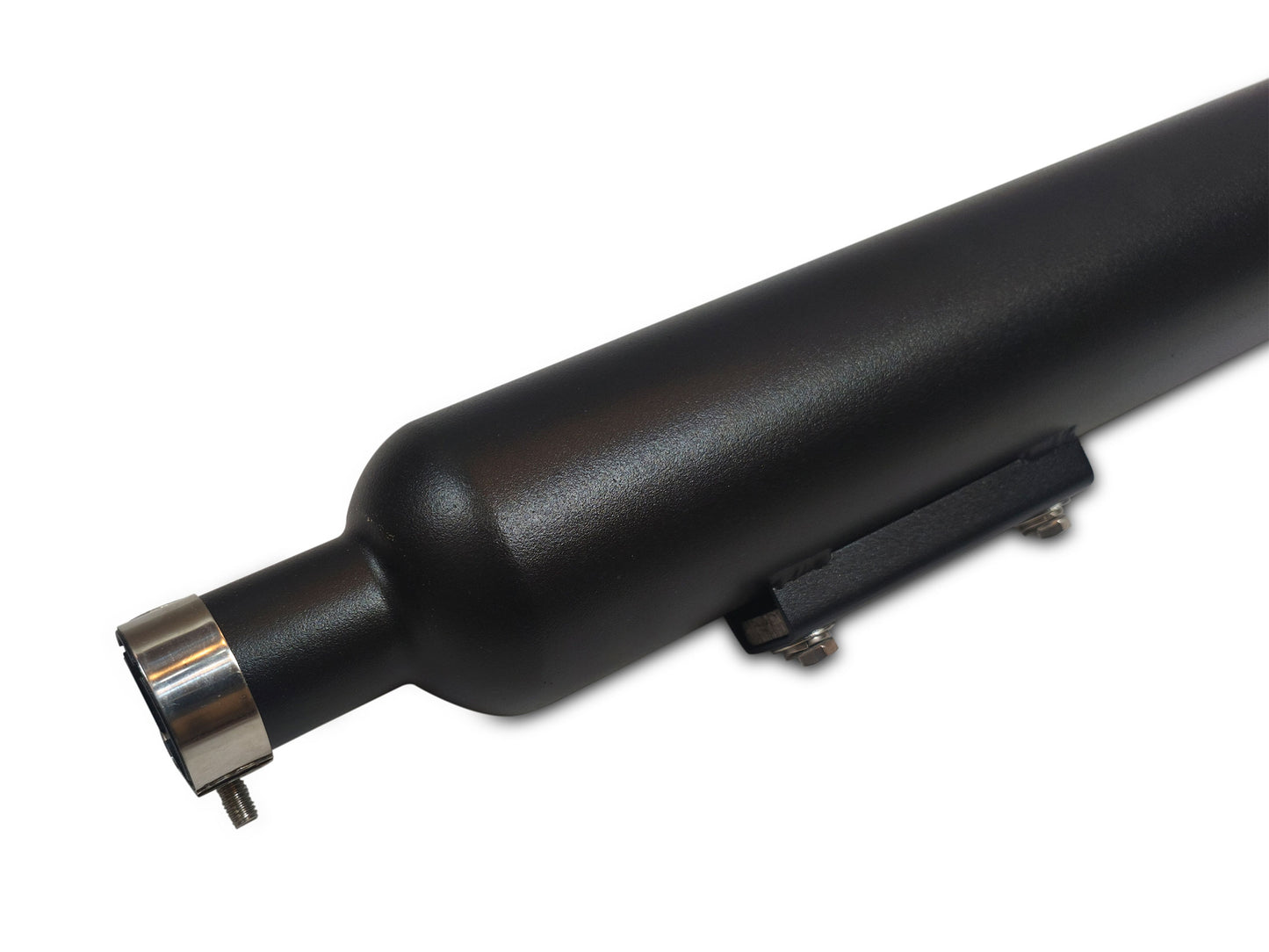 For Royal Enfield New Bullet 350 Powerage Exhaust Silencer Black