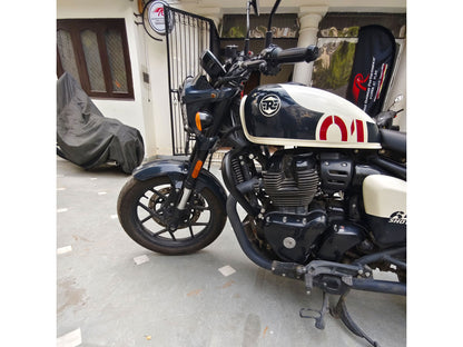 For Royal Enfield Shotgun 650 Mini Trapezium Engine Guard Black