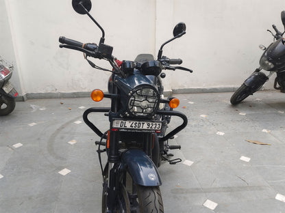 For Royal Enfield Shotgun 650 Mini Trapezium Engine Guard Black