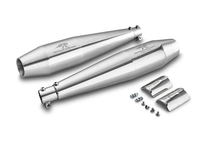 For Royal Enfield Interceptor 650 Red Rooster Silencer & Air Filter & Spark Plug