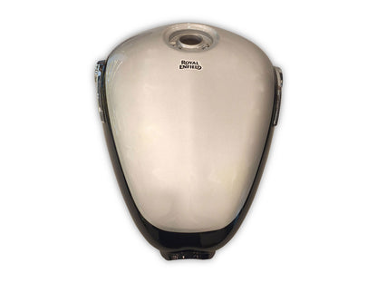 Genuine Royal Enfield Super Meteor 650 Interstellar Grey Petrol Fuel Tank