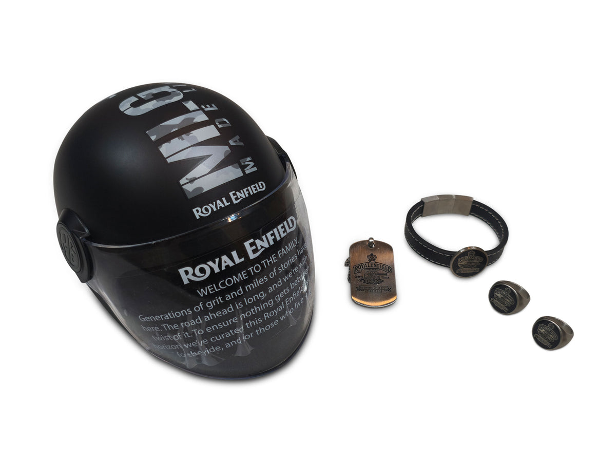 Genuine Royal Enfield New Helmet Welcome Kit