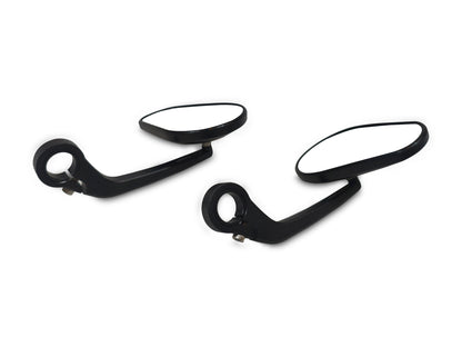 Royal Enfield Goan Classic 350 Tappered Bar End Mirrors Black With Mounts