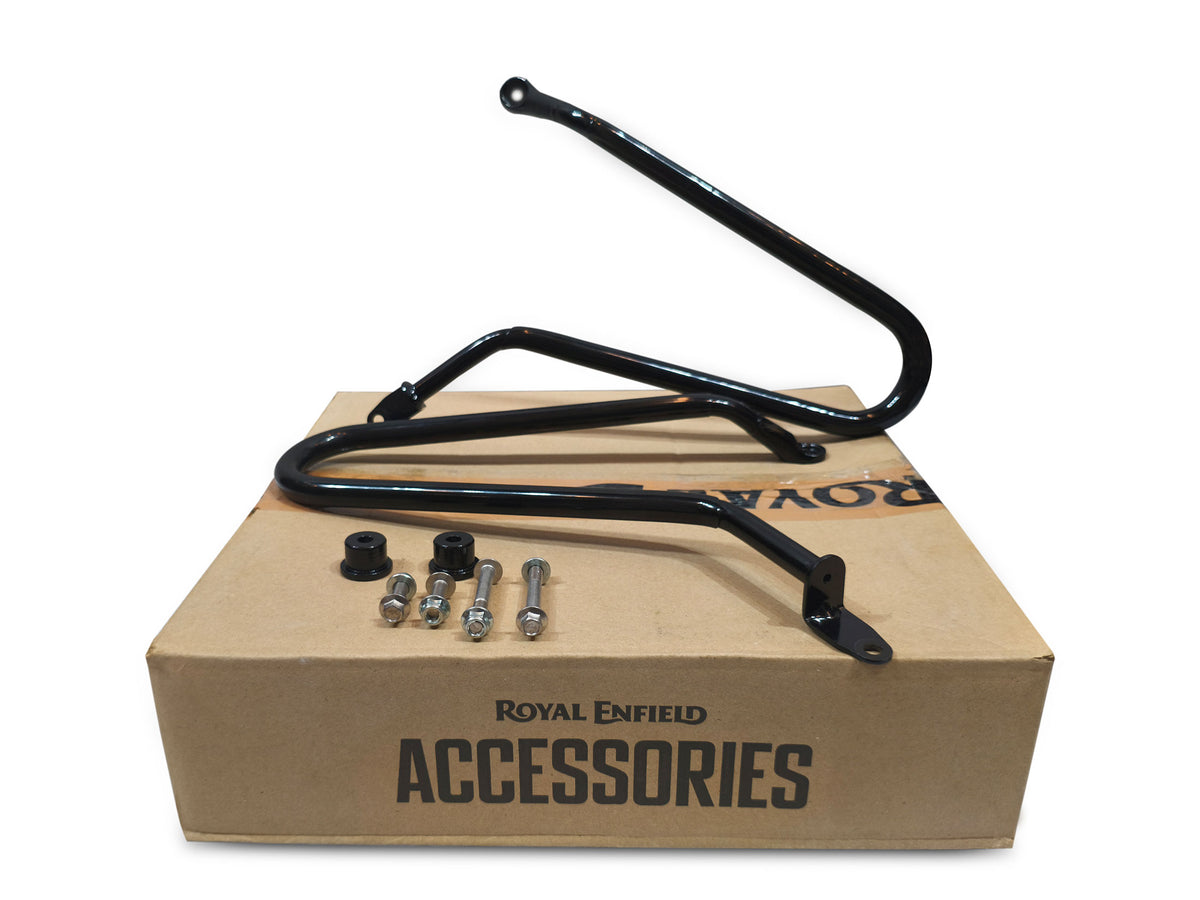 Genuine Royal Enfield Classic Reborn 350 Soft Pannier Rails Black