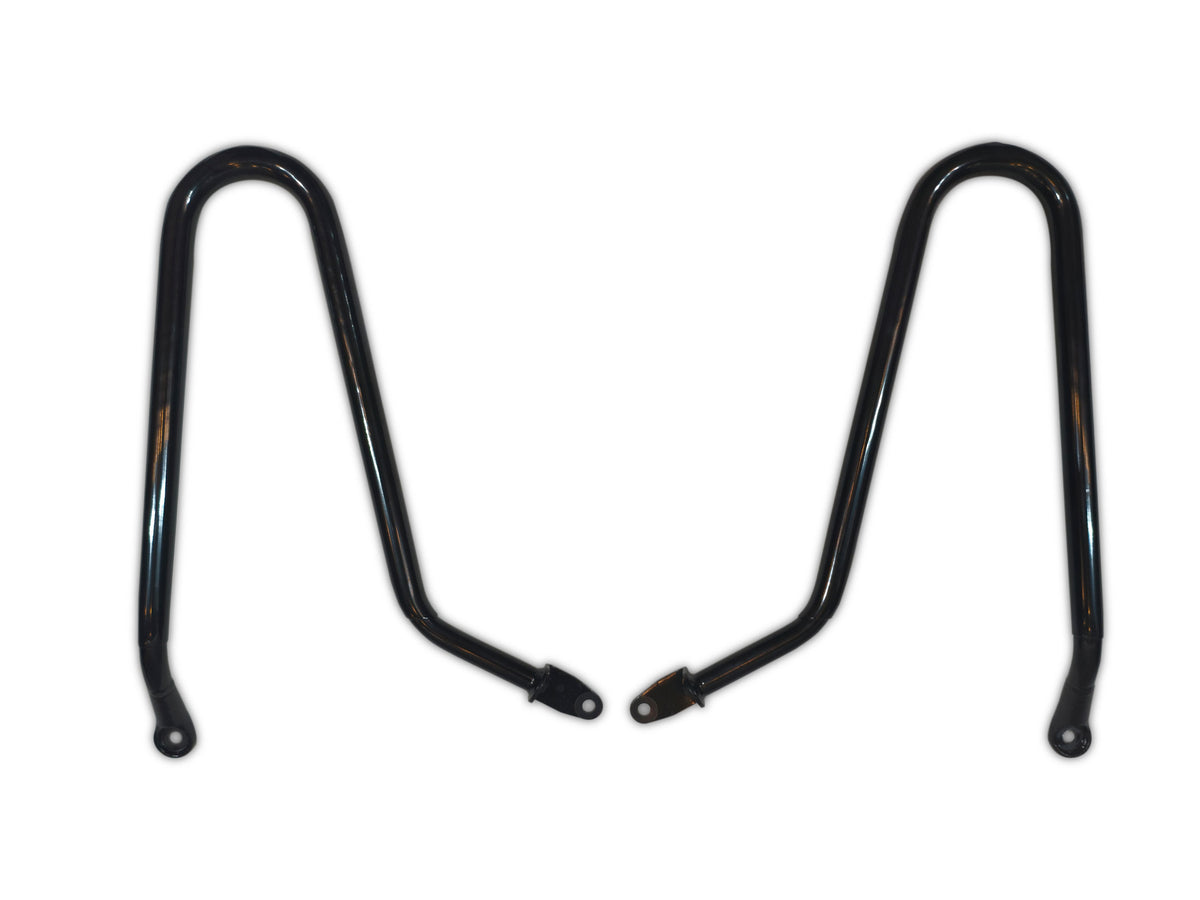 Genuine Royal Enfield Classic Reborn 350 Soft Pannier Rails Black