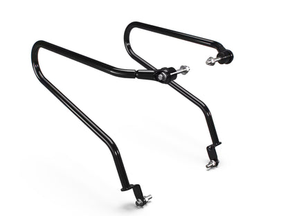 Genuine Royal Enfield Meteor 350 Soft Pannier Rails Black