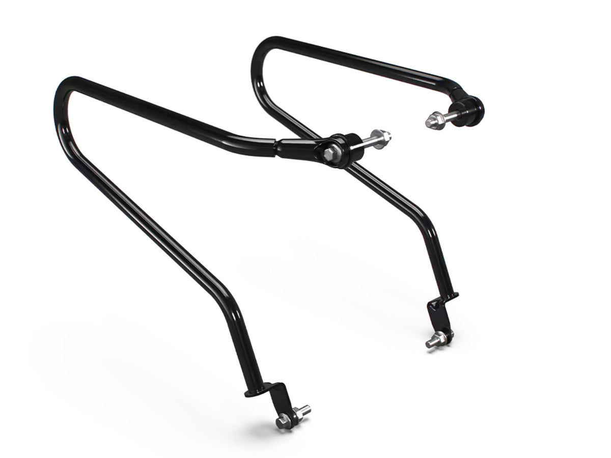 Genuine Royal Enfield New Bullet 350 Pannier Rails & Adventure Soft Panniers
