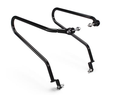 Genuine Royal Enfield New Bullet 350 Pannier Rails & Adventure Soft Panniers