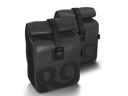 Genuine Royal Enfield New Bullet 350 Pannier Rails & Modern Soft Panniers