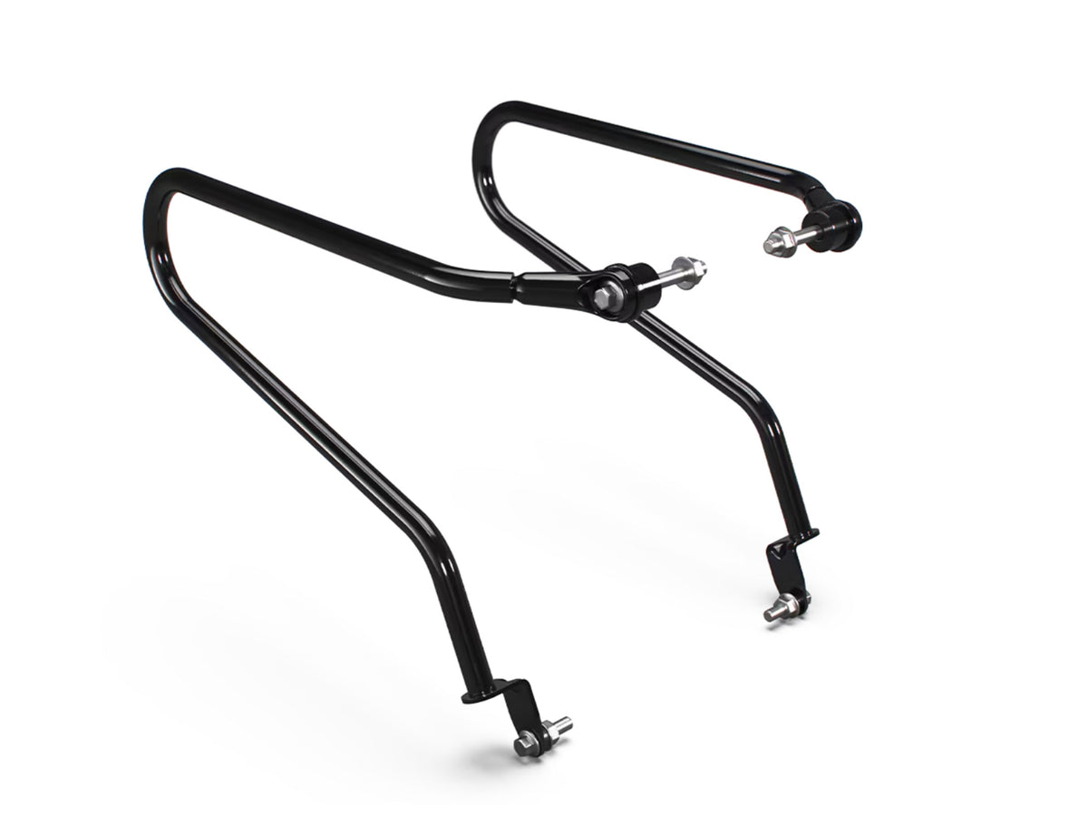 Genuine Royal Enfield Goan Classic 350 Soft Pannier Rails Black