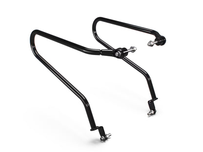 Genuine Royal Enfield Classic Reborn 350 Pannier Rails & Classic Soft Panniers