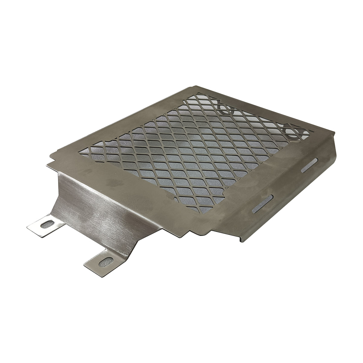 For Royal Enfield Bullet 650 Stainless Steel Radiator Guard Silver D1