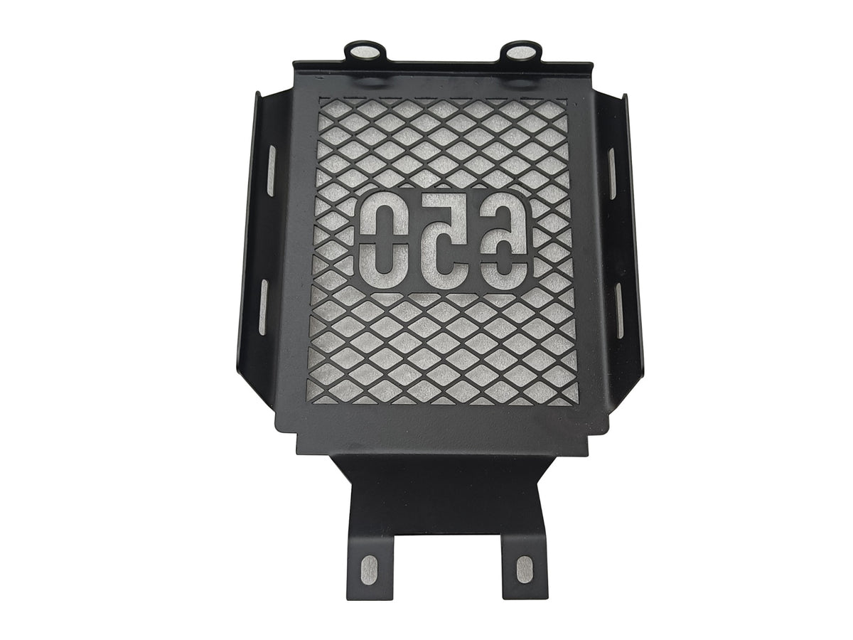 For Royal Enfield Bullet 650 Stainless Steel Radiator Guard Black D2