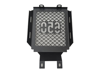 For Royal Enfield Bullet 650 Stainless Steel Radiator Guard Black D2