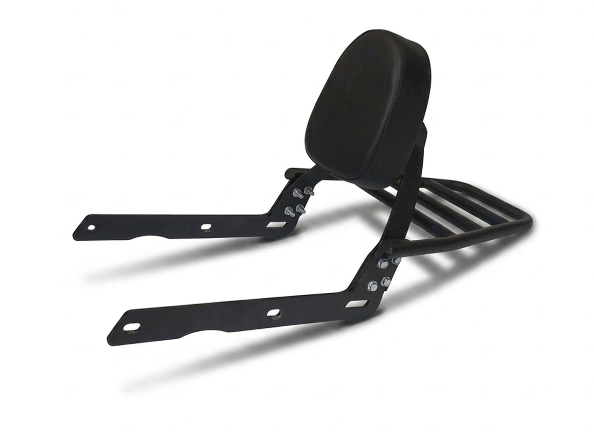 For Royal Enfield Bullet 650 Rear Backrest & Luggage Rack Black