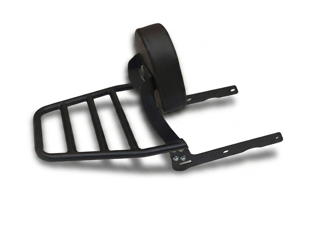 For Royal Enfield Bullet 650 Rear Backrest & Luggage Rack Black