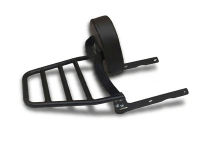 For Royal Enfield Bullet 650 Rear Backrest & Luggage Rack Black