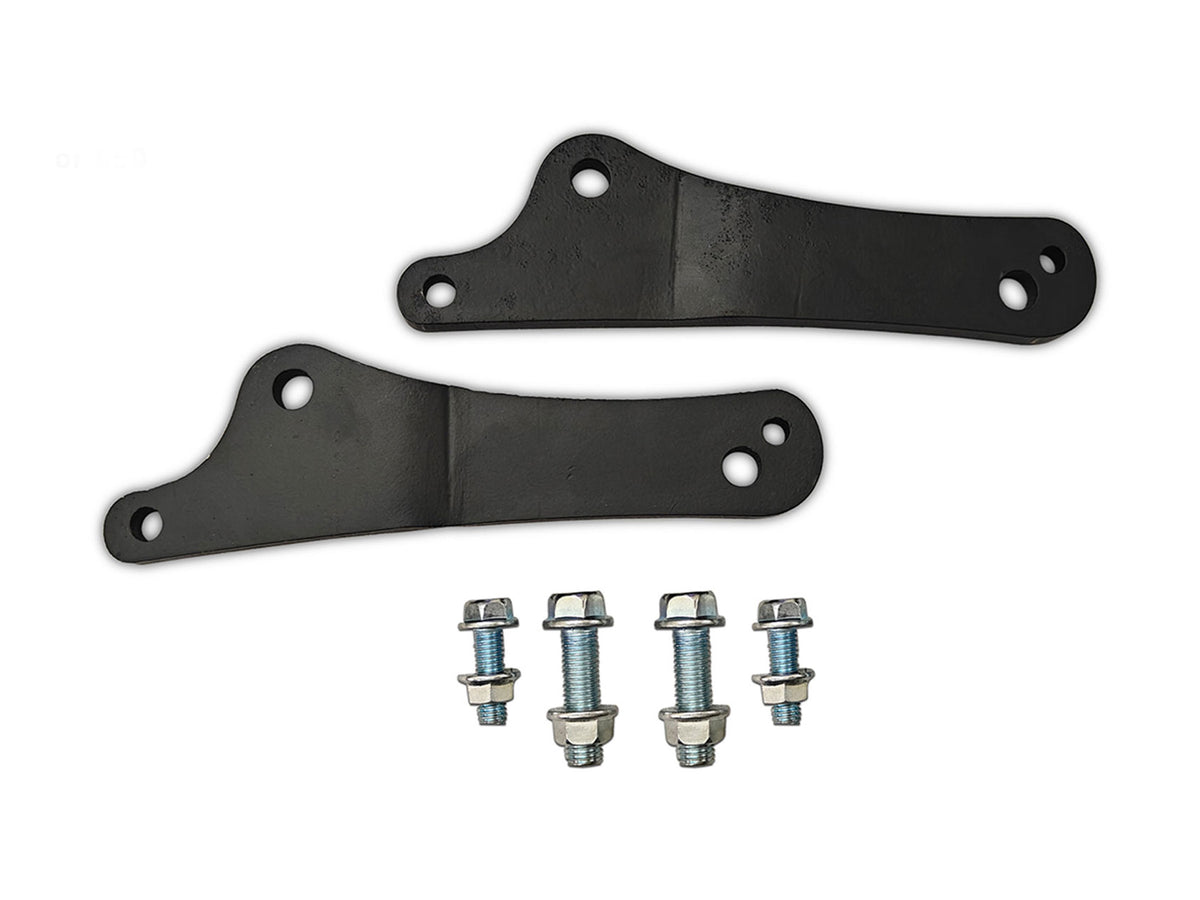 For Royal Enfield Bullet 650 Pillion Footrest Relocator Black