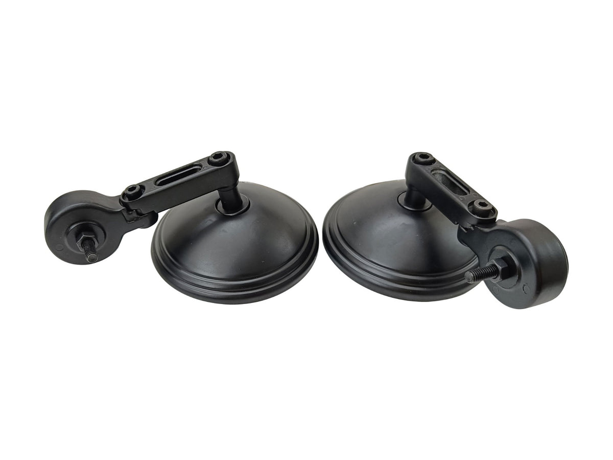 For Royal Enfield Bullet 650 Black Bar End Mirror