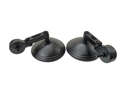 For Royal Enfield Bullet 650 Black Bar End Mirror