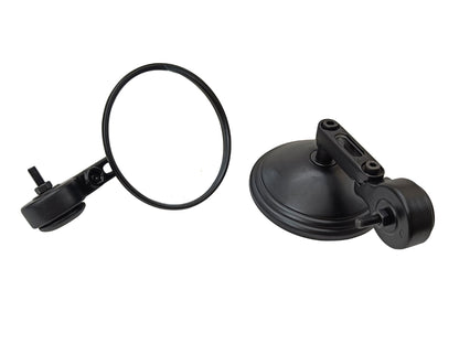 For Royal Enfield Bullet 650 Black Bar End Mirror