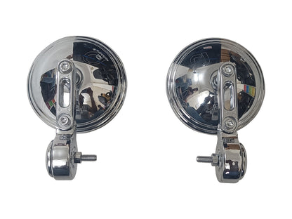 For Royal Enfield Bullet 650 Chrome Bar End Mirror