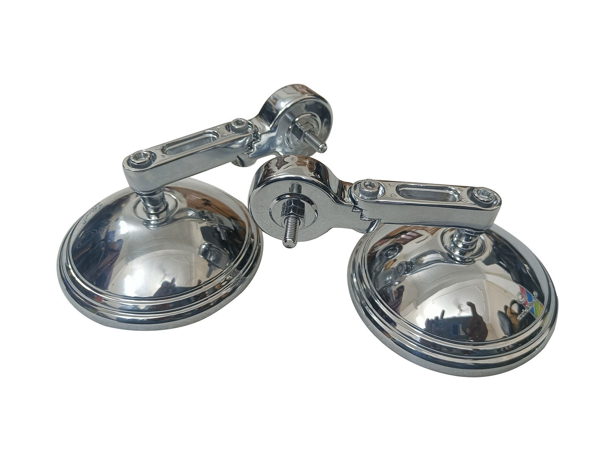 For Royal Enfield Bullet 650 Chrome Bar End Mirror
