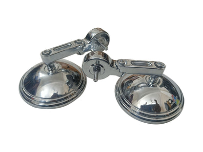 For Royal Enfield Bullet 650 Chrome Bar End Mirror