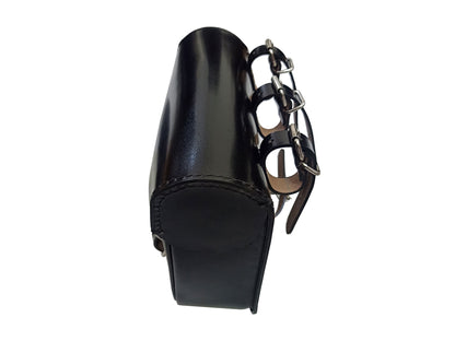 For Royal Enfield Bullet 650 Genuine Leather Pannier Bags With Mounting D1
