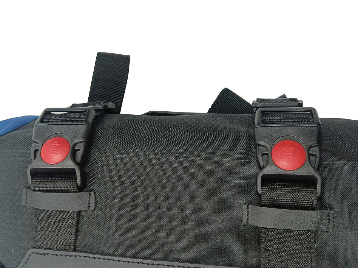 For Royal Enfield Bullet 650 Canvas Pannier Bags With Mounting D24
