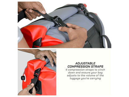 ViaTerra DryBag 40L Waterproof Motorcycle Tailbag Universal