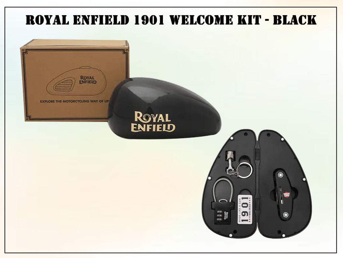 Genuine Royal Enfield 1901 Welcome Kit Black