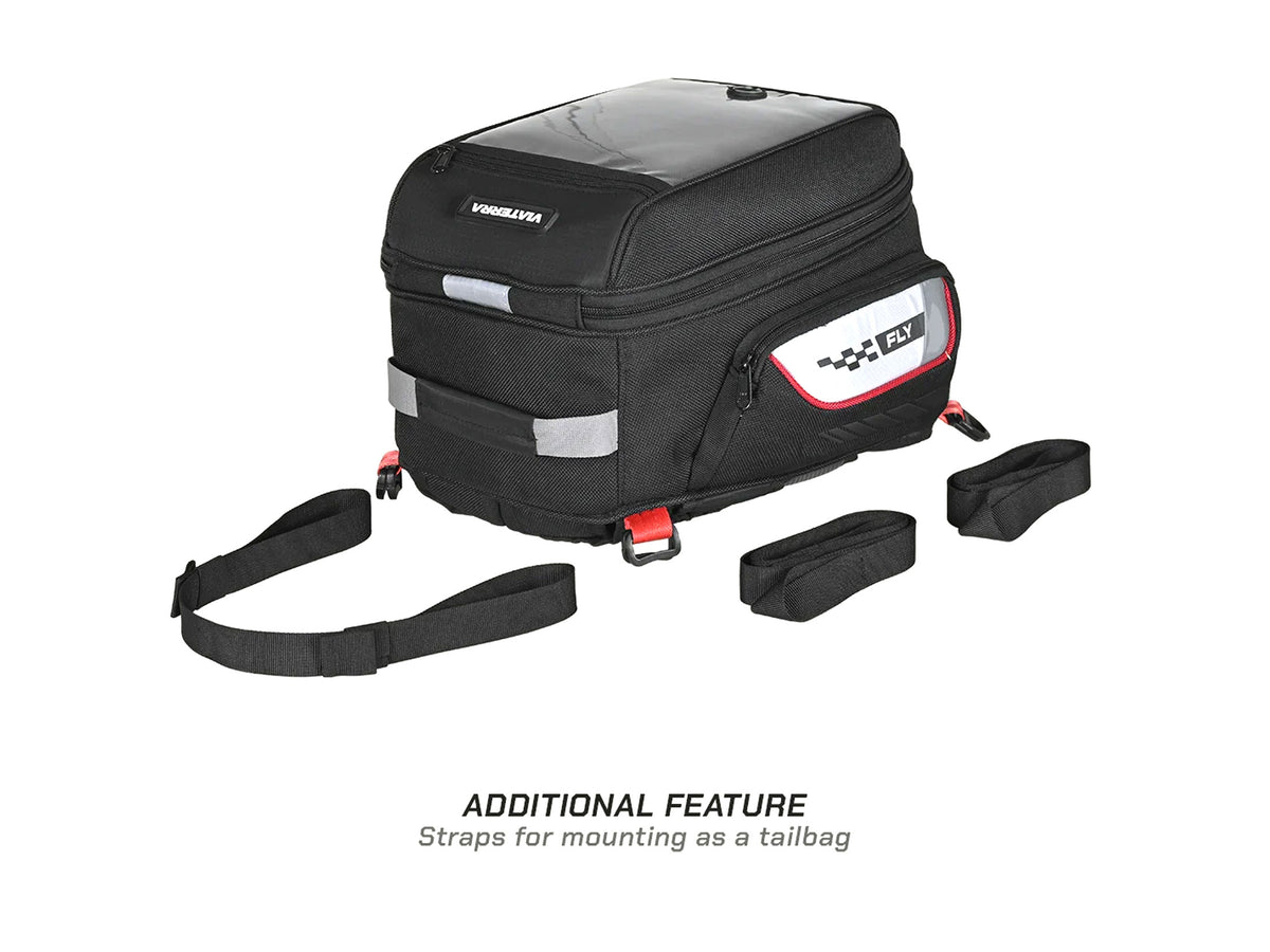 VIATERRA FLY MAGNETIC MOTORCYCLE TANK BAG MAGNET BASED
