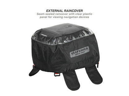 VIATERRA FLY MAGNETIC MOTORCYCLE TANK BAG MAGNET BASED