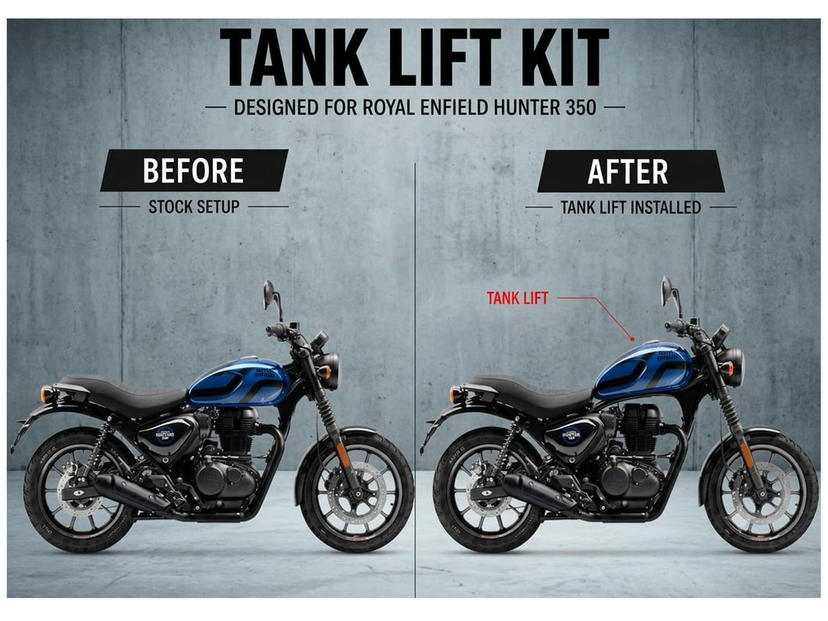 Fits Royal Enfield Super Meteor & Shotgun 650 Tank Lift Kit