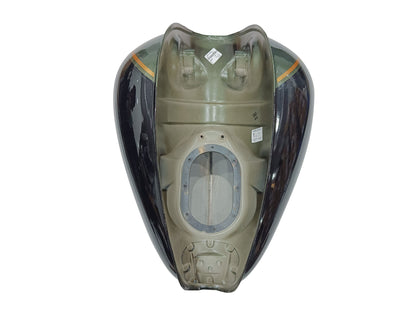 Genuine Royal Enfield Super Meteor 650 Interstellar Green Petrol Gas Fuel Tank