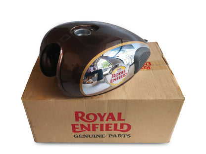 Genuine Royal Enfield Classic Reborn 350 Chrome Bronze Fuel Petrol Gas Tank