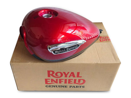 Genuine Royal Enfield Meteor 350 Supernova Red Fuel Petrol Gas Tank
