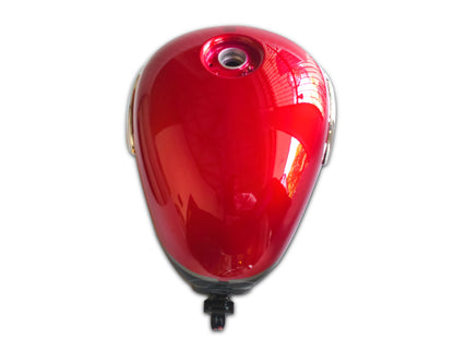 Genuine Royal Enfield Meteor 350 Supernova Red Fuel Petrol Gas Tank