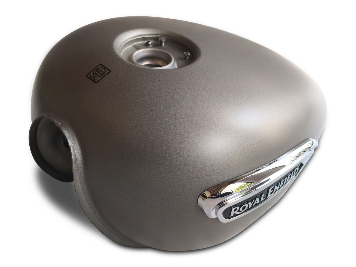 Genuine Royal Enfield Meteor 350 Stellar Matt Grey Fuel Petrol Gas Tank
