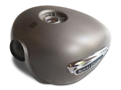 Genuine Royal Enfield Meteor 350 Stellar Matt Grey Fuel Petrol Gas Tank