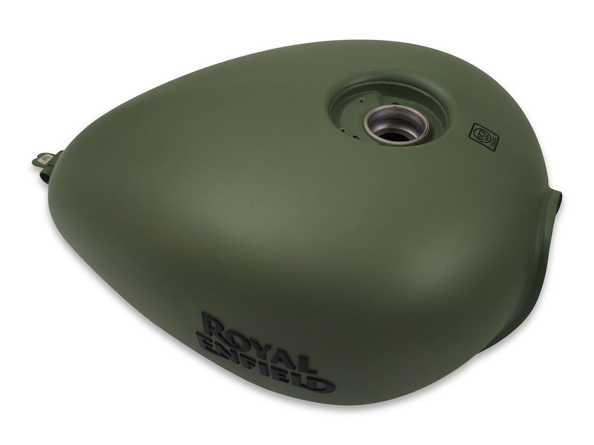 Genuine Royal Enfield Meteor 350 Fireball Matt Green Fuel Petrol Tank