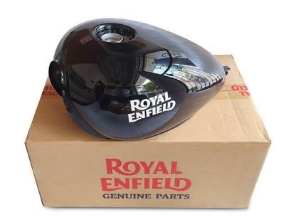 Genuine Royal Enfield Meteor 350 Fireball Black DOM Fuel Petrol Gas Tank